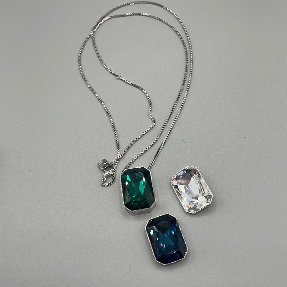 Stunning interchangeable Swarovski necklace